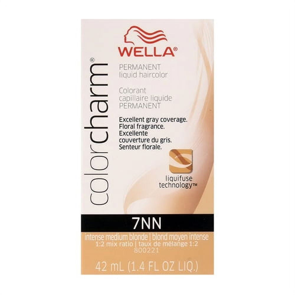 Wella Color Charm Hair Color 7NN Intense Medium Blonde Shade, 1.4 Oz