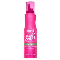 Suave Professionals Curl Enhancing Spray Hair Styling Mousse, 7 Oz