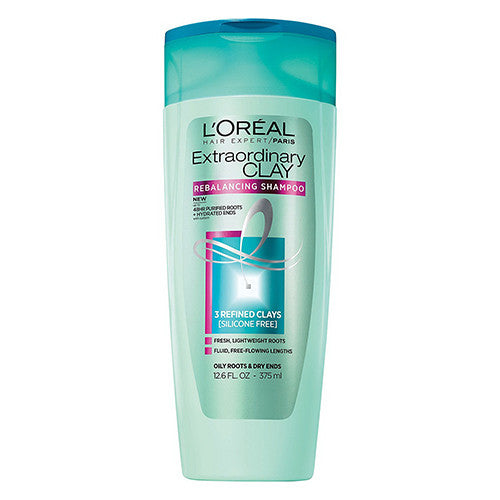 Loreal Paris Hair Care Expert Extraordinary Clay Hair Shampoo, 12.6 Oz