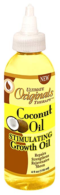 Ultimate Originals Coconut Oil Stimulating Hair Growth Hair Oil, 4 Oz