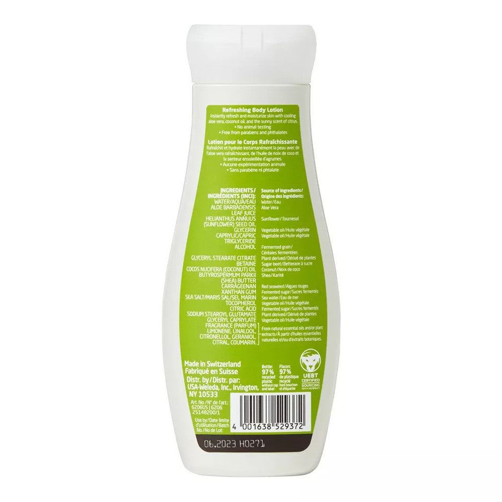 Weleda Refreshing Body Lotion, Citrus, 6.8 Oz