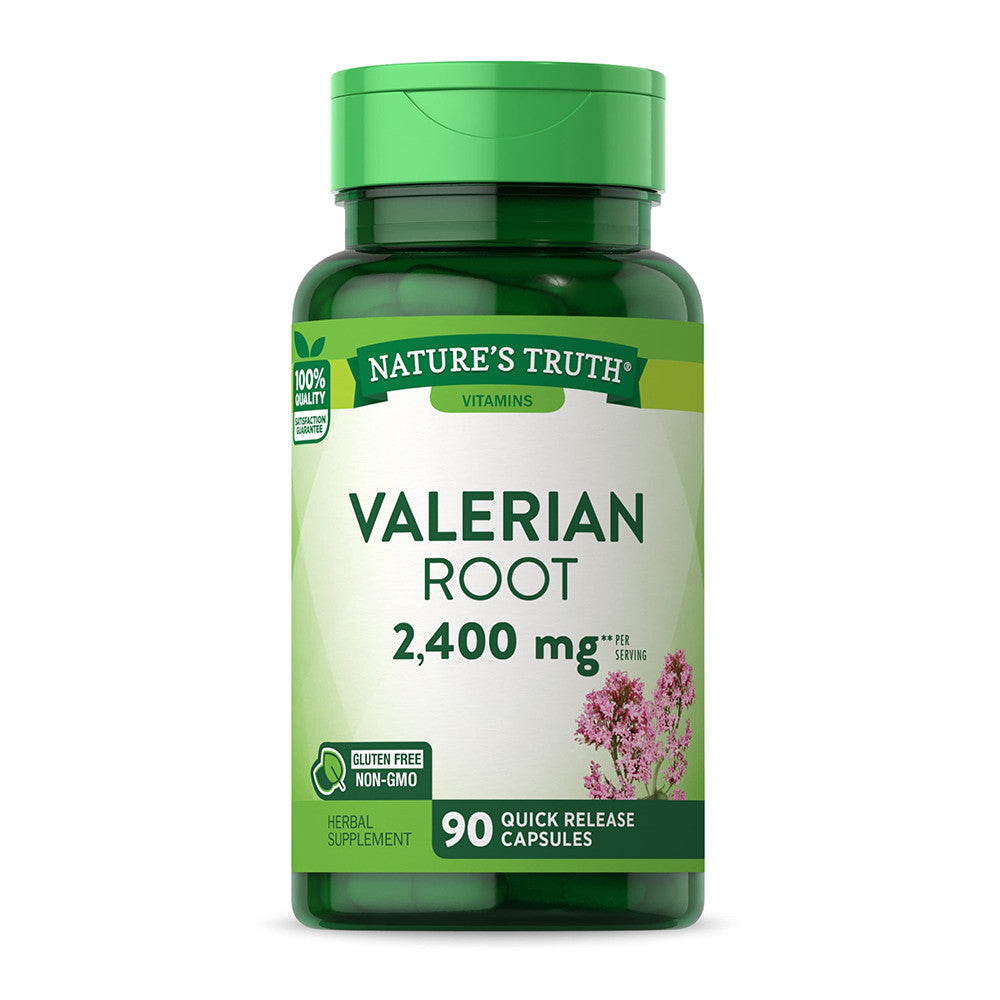 Natures Truth Valerian Root 2400 Mg Capsules, 90 Ea