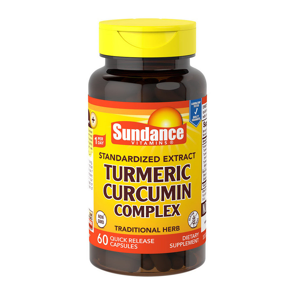 Sundance Turmeric Curcumin Complex Capsules, 60 Ea