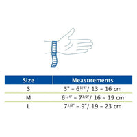 Actimove Wrist Stabilizer Removable Metal Stay, Left Or Right, Small, 1 Ea