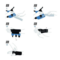 Actimove Wrist Stabilizer Removable Metal Stay, Left Or Right, Small, 1 Ea