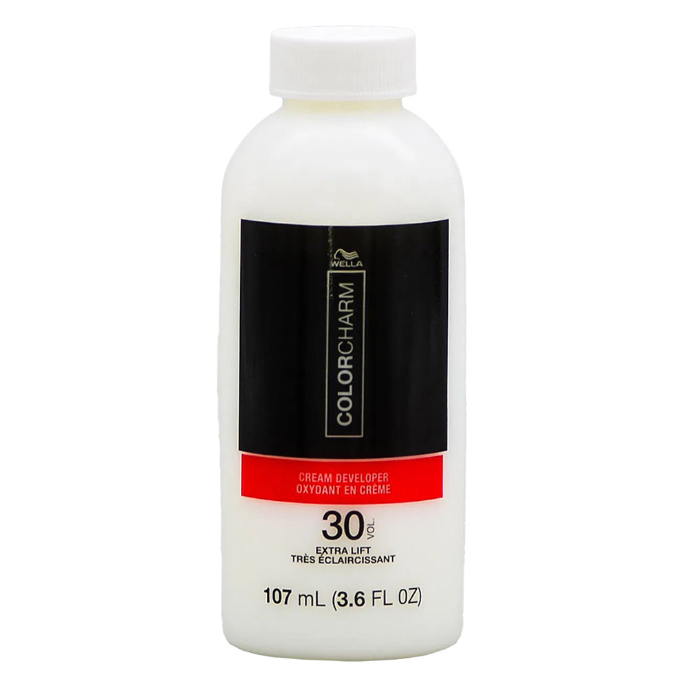 Wella Color Charm Cream Developer 30 Volume Extra Lift 3.6Oz (107ml)