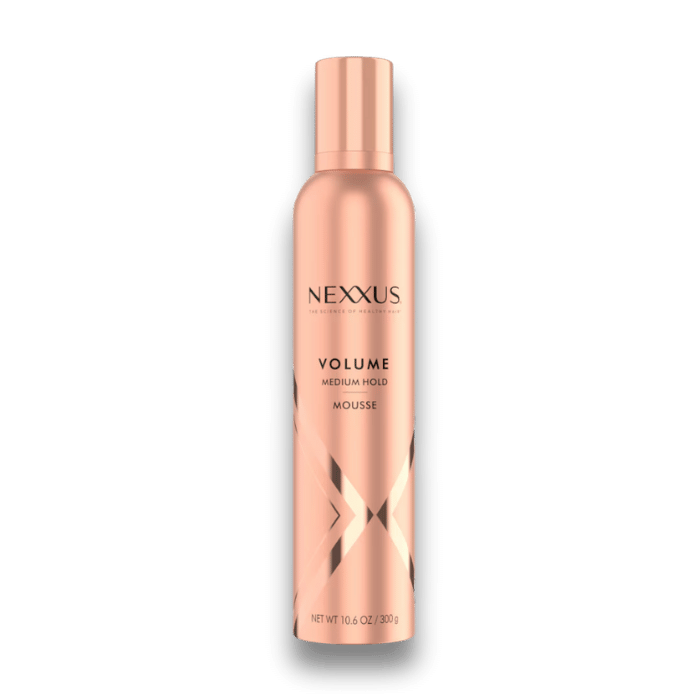 Nexxus Mousse Plus Volumizing Foam Styler Hair, Light Hold, 10.6 Oz