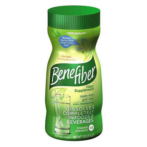 Benefiber Non-Thickening Fiber Supplement Powder, Sugar Free, 5.4 oz