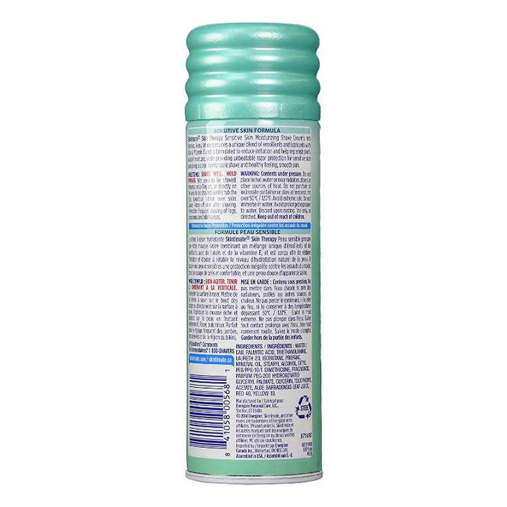 Skintimate Shave Cream For Sensitive Skin, 10 oz