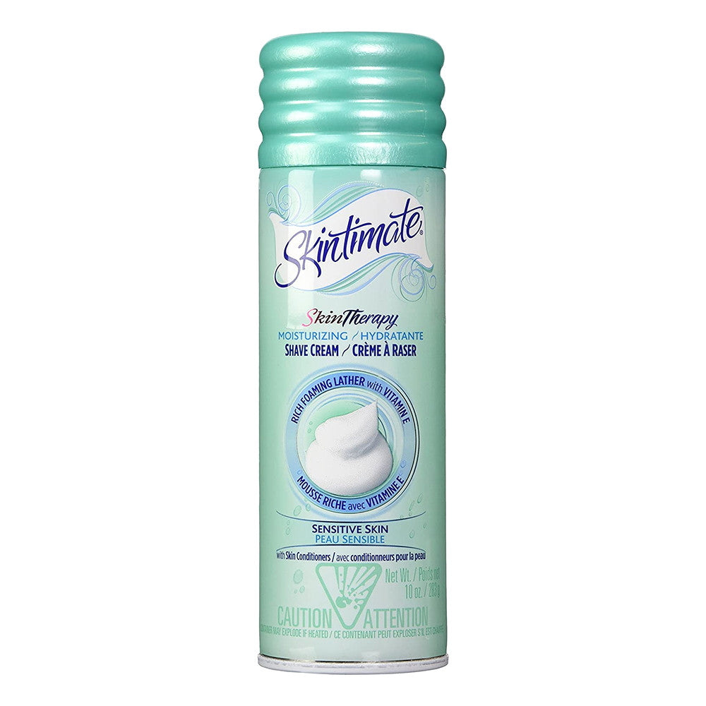 Skintimate Shave Cream For Sensitive Skin, 10 oz