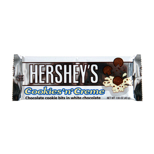 Hersheys Cookies N Creme Chocolate Bars - 1.55 Oz/ Ea, 36 Ea