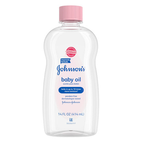 Johnsons Baby Oil For Baby Skin Care, Original - 14 Oz