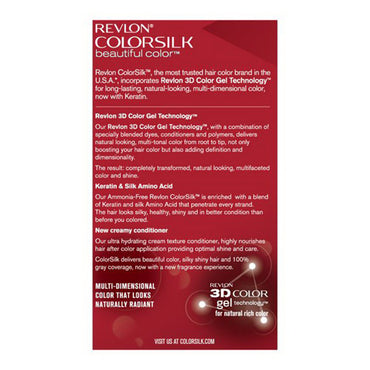 Colorsilk By Revlon, Ammonia-Free Permanent, Haircolor: Light Brown #5N - 1 Ea
