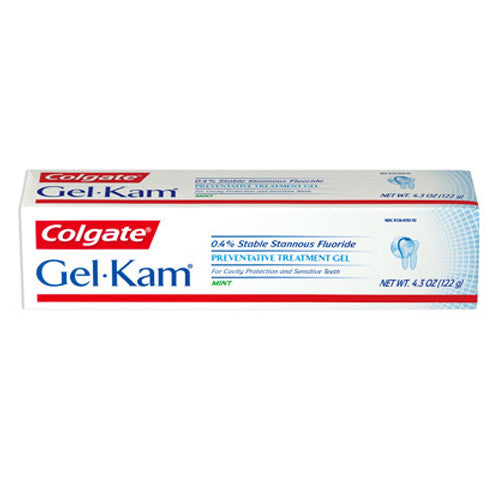 Gel-Kam Fluoride Preventive Treatment Gel, Mint Flavor - 4.3 Oz
