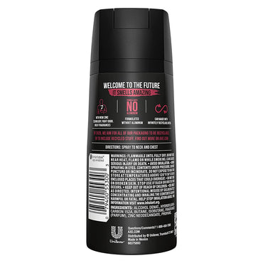 Axe Essence Deodorant Mens Body Spray 4 Oz, 2 Ea
