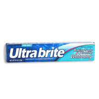 Ultra Brite Baking Soda And Peroxide Formula Toothpaste - 6 Oz