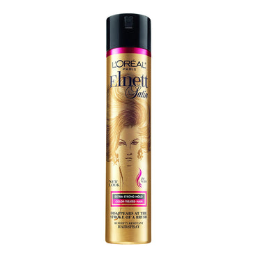Loreal Elnett Satin Hairspray With Uv, Extra Strong, 11 Oz