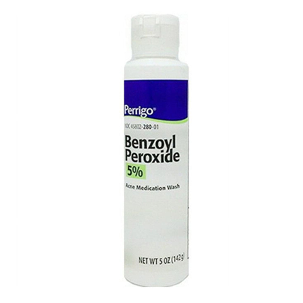 Benzoyl Peroxide 5 Percent Acne Medication Wash, 5 Oz