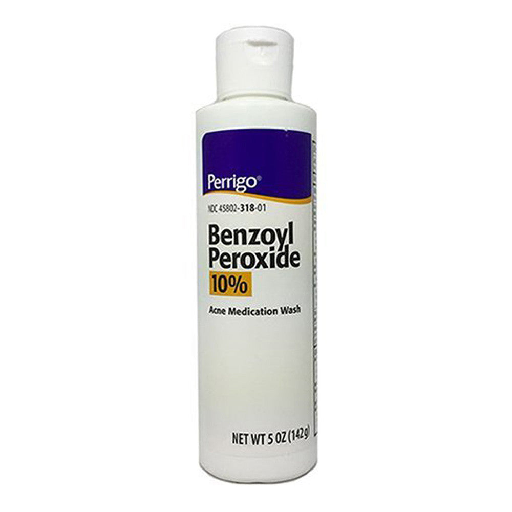 Benzoyl Peroxide 10 Percent Acne Medication Wash, 5 Oz
