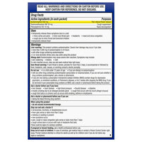 Theraflu Multi Symptom Severe Cold Packets, Berry With Menthol And Green Tea, 6 Ea