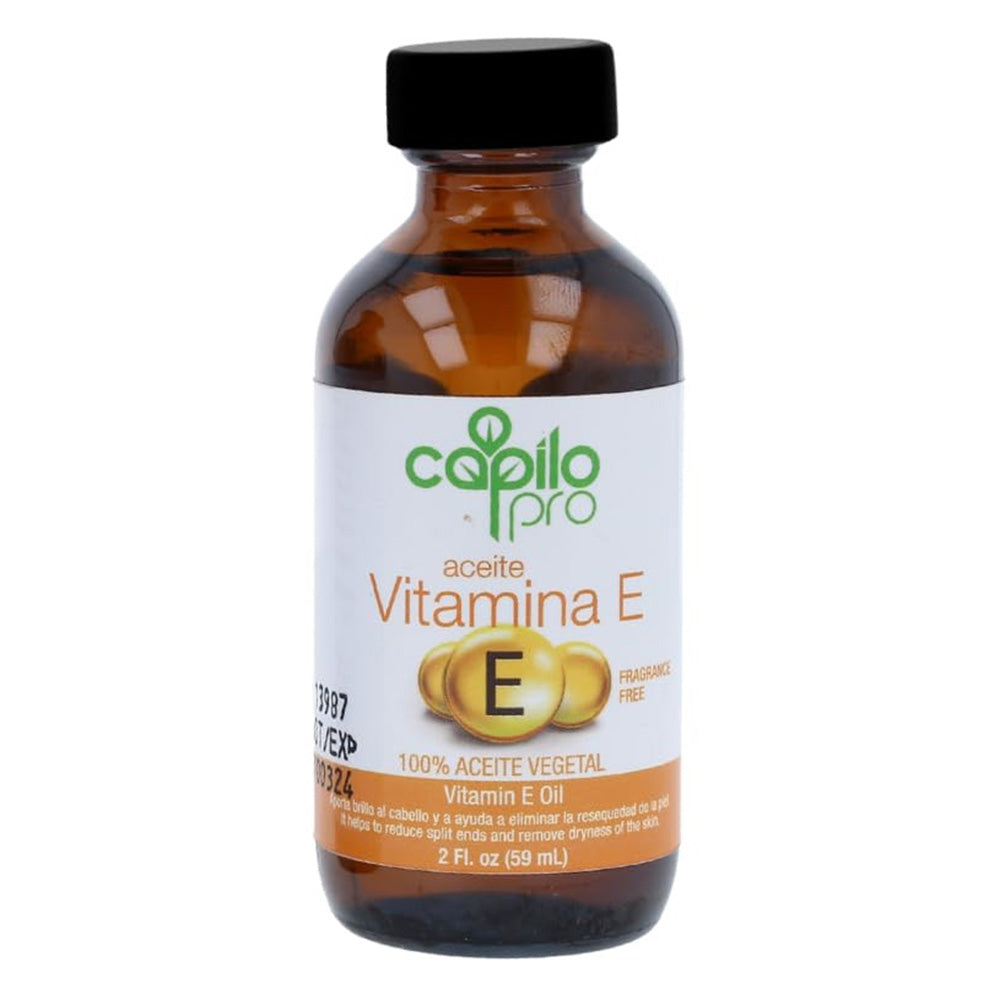 Capilo Pro Vitamin E Oil with Skin and Hair Formula 2Oz (59ml)