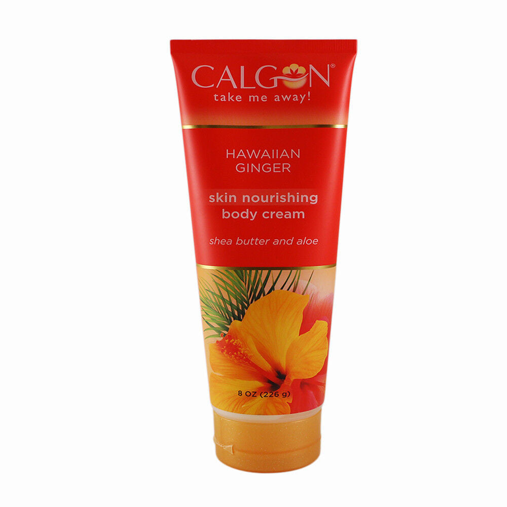 Calgon Nourishing Body Cream, Hawaiian Ginger, 8 Oz