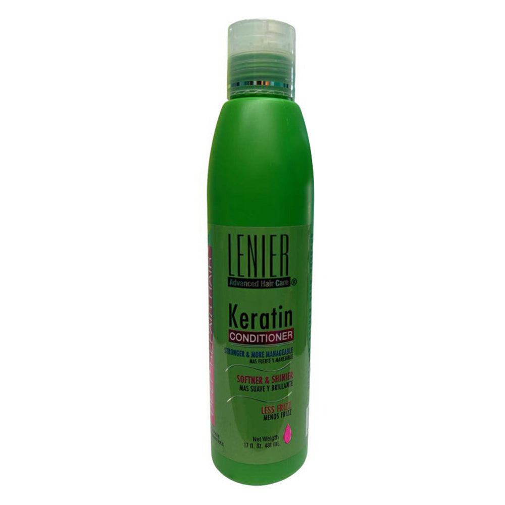 Lenier Keratin Hair Conditioner Smooths Strengthens and Restores Shine 17Oz (481ml)