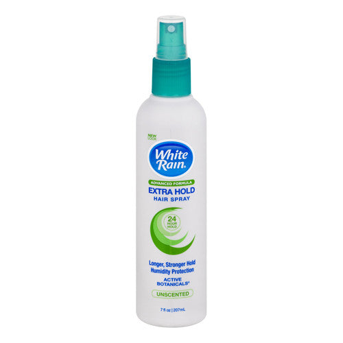 White Rain Classic Care Non-Aerosol Hair Spray, Extra Hold, Unscented - 7 Oz