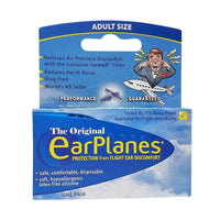 Earplanes Flight Ear Protection Earplugs, 1 Pair