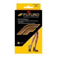 Futuro Firm Pantyhose 20-30Mmhg for Women,Extra Large, Nude, 1 Pair