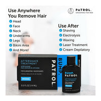 Bump Patrol Aftershave for Razor Bumps and Ingrown Hair, Original Formula, 0.5 Oz