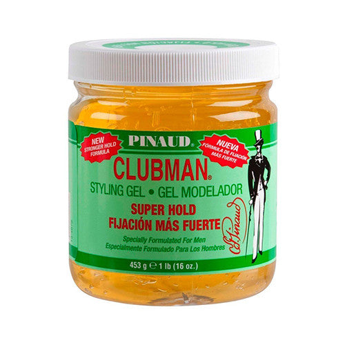 Pinaud Clubman Hair Styling Gel, Super Hold - 16 Oz