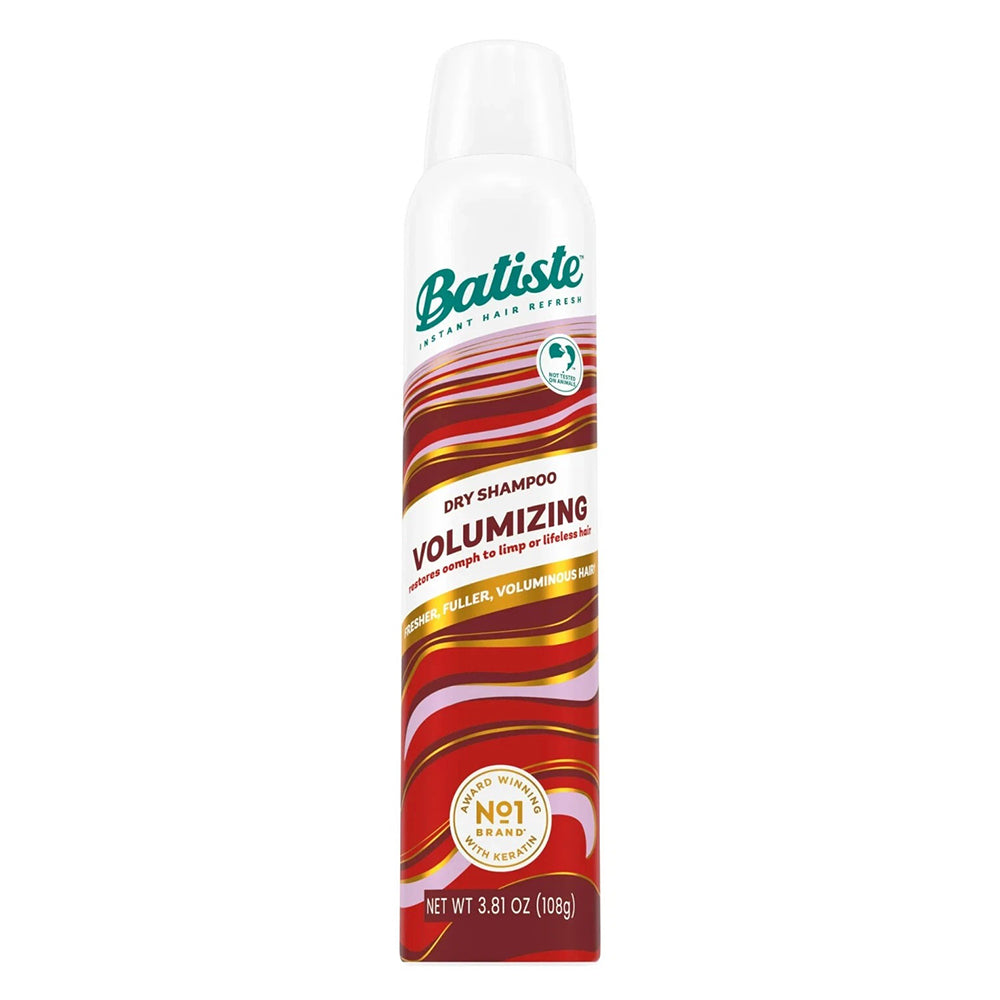 Batiste Adds Volume Refreshes Hair Absorbs Oil Dry Shampoo Volumizing Formula 3.81Oz (108g)