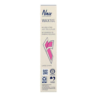 Nair Hair Remover Wax Ready-Strips For Body, 100% Natural, 40 ea