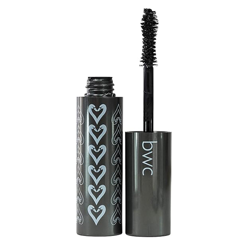 BWC Waterproof Eye Mascara Provides Gentle and Long Lasting Black 0.27Oz (8ml)