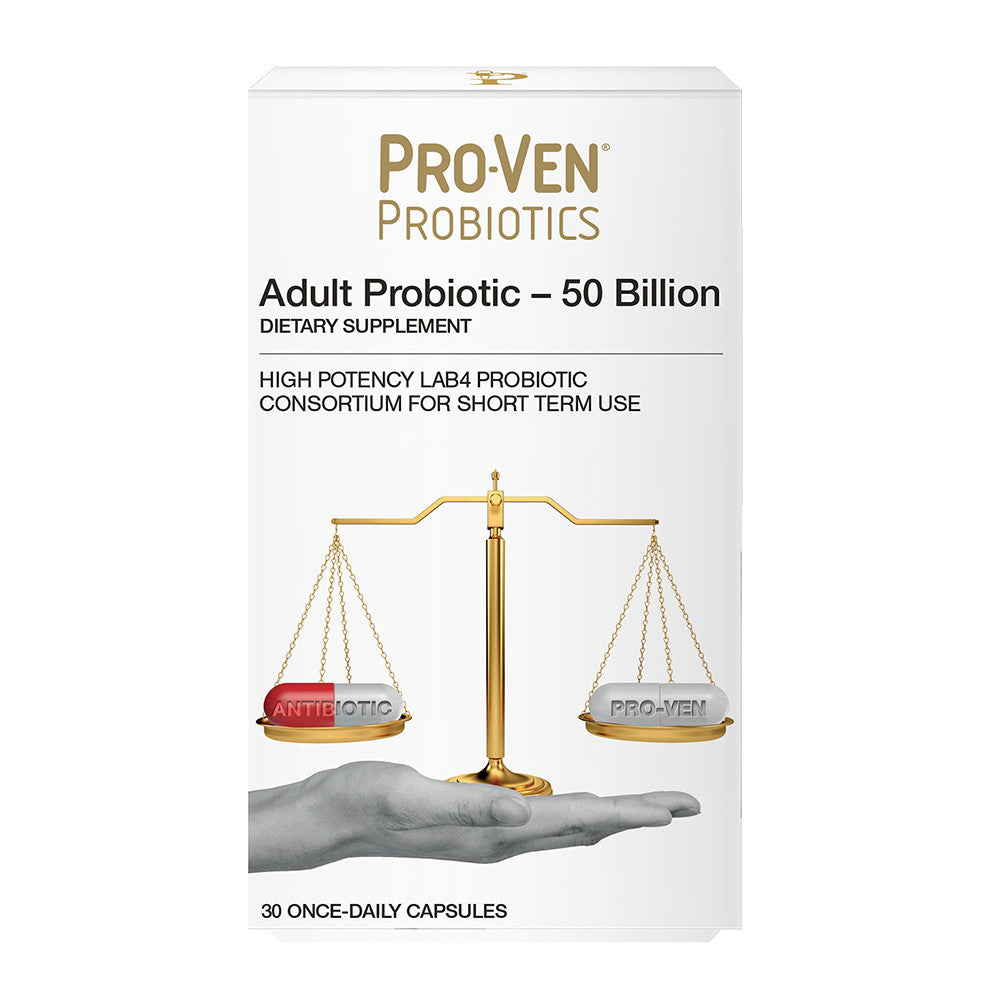 Pro Ven Probiotics Adult 50 Billion Capsules, 30 Ea