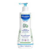 Mustela Gentle Cleansing Gel for Baby Hair and Body with Avocado, 16.9 Oz