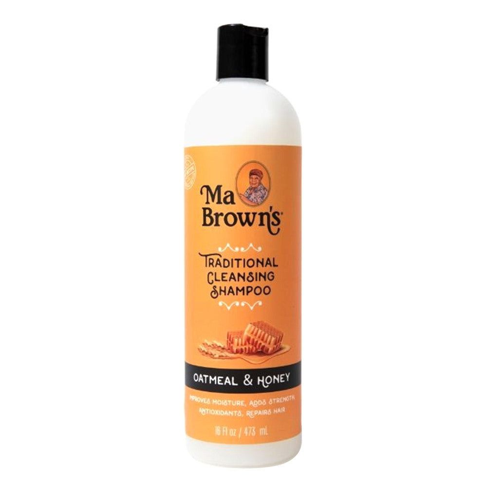 Ma Browns Traditional Cleansing Shampoo With Oatmeal And Honey, 16 Oz