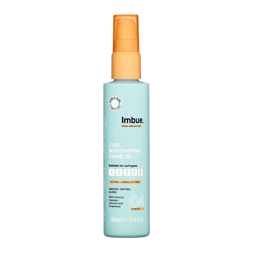 Imbue Curl Worshipping Shine Oil, 3.3 Oz