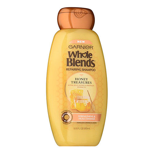 Garnier Whole Blends Repairing Shampoo Honey Treasures, 12.5 oz