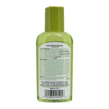 Hollywood Beauty Olive Oil Heat Protection Shine Enhancing Hair Treatment, 2 Oz