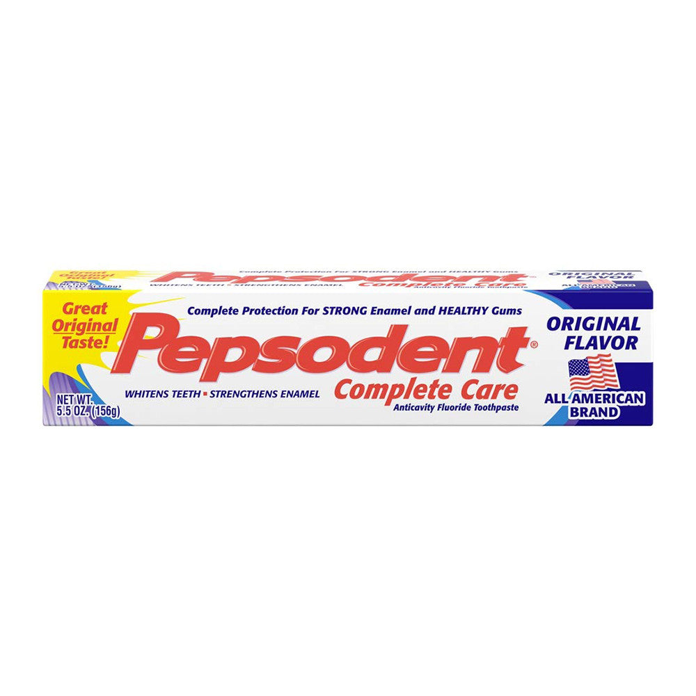 Pepsodent Complete Care Toothpaste, Original Flavor, 5.5 oz