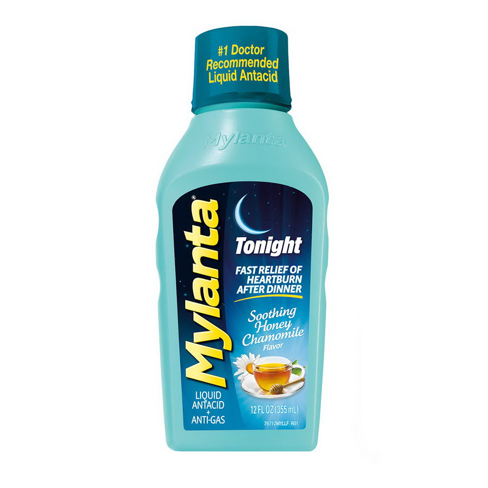 Mylanta Maximum Strength Anti-Gas Honey Chamomile Flavor Liquid, 12 Oz
