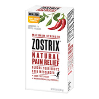Zostrix Natural Pain Relief Maximum Strength Cream, 2 Oz