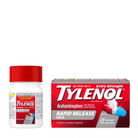 Tylenol Extra Strength Rapid Release Gelcaps For Adults, 24 Ea