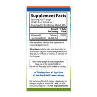 Carlson Super Daily D3 2000 IU Drops, 0.38 Oz