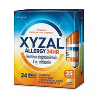 Xyzal Allergy 24 Hour Relief Of Tablets, 35 Ea