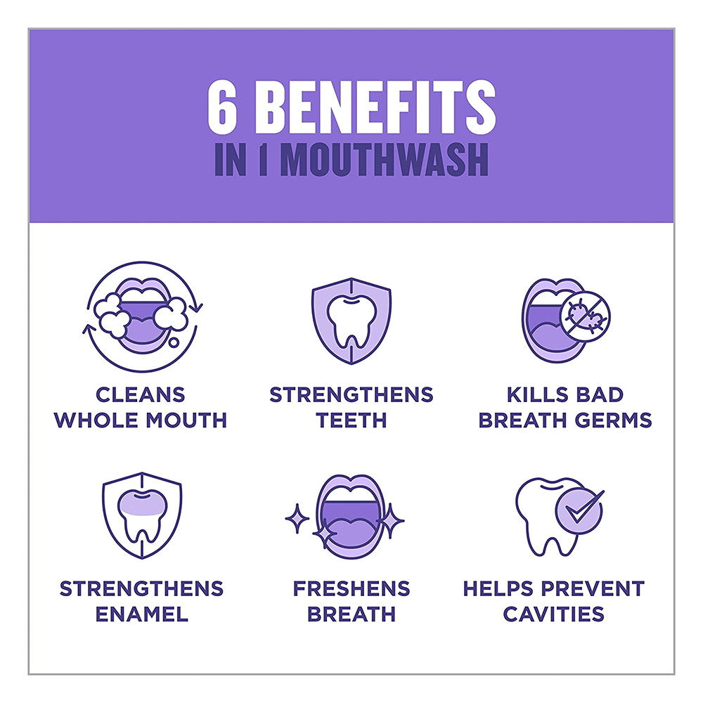 Listerine Total Care Teeth Defense Anticavity Mouthwash - 1 Litre
