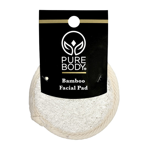 Pure Body Bamboo Facial Pad for Sensitive Skin, 1 Ea