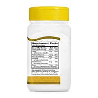 21st Century Natural B Complex with Vitamin C Caplets, 100 Ea